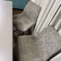 ダイニングテーブル チェア2脚付けますの画像