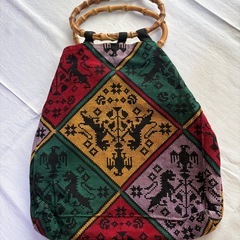 ハンドメイド　カラフル　バッグの画像
