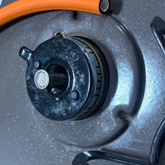 ガスコンロ （ブラウン） プロパン 右強火 パロマ 製の画像