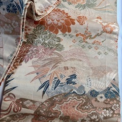 丸帯　着物帯　ゴールドの画像