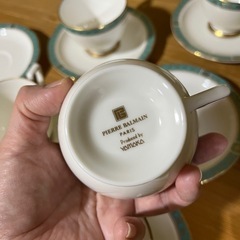 ピエールバルマン カップ&ソーサー 5客セット 【取りに来て下さる方】PIERRE BALMAINの画像