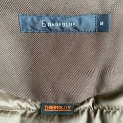 RAGEBLUE中綿ジャケットMサイズの画像