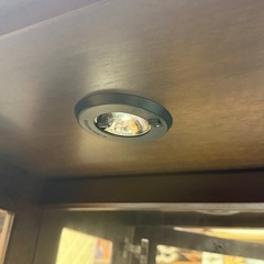 （取引中）
木製！ガラスショーケース！照明付き！の画像