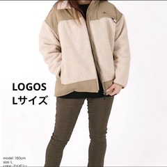 LOGOS シープボア切り替えジャケット Lの画像