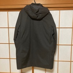 ユニクロ　ハイブリッド
ダウンコート　XL ブラック　美品の画像