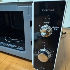 TOSHIBA　電子レンジの画像