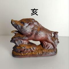 干支 縁起物セット　11種類　額絵　飾り皿　押絵　備前焼置物の画像