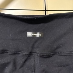 AUMNIE ヨガウェア　レギンス　黒の画像