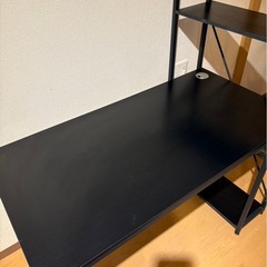 デスク　【ブラック
】の画像