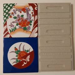 タイル２種　合計69枚　 大きさ  90㎜x90㎜の画像