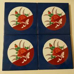 タイル２種　合計69枚　 大きさ  90㎜x90㎜の画像