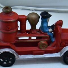 ●英国　ビンテージ(^^♪●消防車　鉄●相模原●英国　アンティーク●の画像