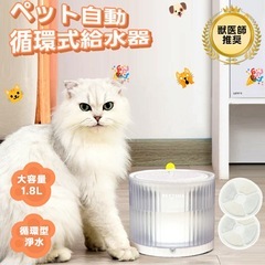猫　自動給水機の画像