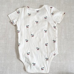 【Beitaoya】ベビー肌着 さくらんぼ柄 チェリー柄 韓国風 80サイズの画像