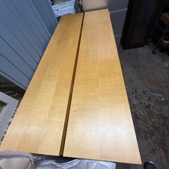 木製ローテーブル！幅1480/620/高さ250/の画像