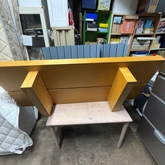 木製ローテーブル！幅1480/620/高さ250/の画像