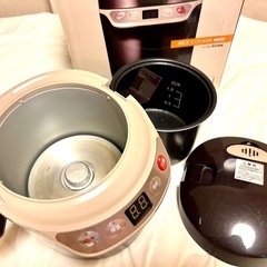 [非対面]ミニ炊飯器　1.5合炊きの画像