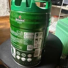 ハイネケンの空樽　DIYなどにの画像