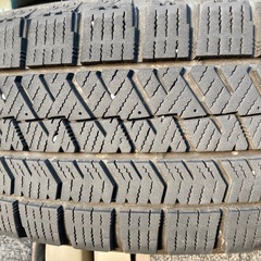14インチアルミホイール＆スタッドレスタイヤ4本セット☆155/65R14☆Buster PRIMEアルミ＆BRIDGESTONE BLIZZAK VRX2☆軽自動車に☆千葉市よりの画像