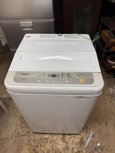 Panasonic！5キロ！洗濯機！2018年製！