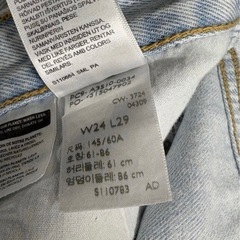 【新品】リーバイス 94’BAGGY ジーンズ ライトブルー デニム バギージーンズの画像