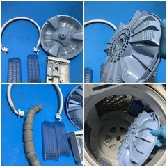 ♻️激安✨美品✨ パナソニック全自動洗濯機 NA-FA80H1 ☘️8Kg♻️ 2017年製👌配達設置対応の画像