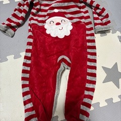  子供服 サンタンサロペットの画像
