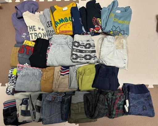 男の子 100cm 冬服 まとめ売り (myk) 近鉄蟹江のキッズ用品《子供服