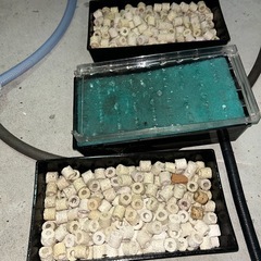 アクリル水槽、コトブキ1200濾過槽、1200蛍光灯ライトセットの画像