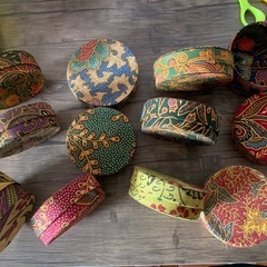 アジアン、チチカカ風小物ケースの画像