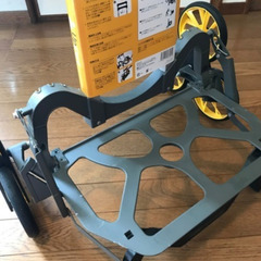 upcart 折りたたみ式3輪キャリーカートの画像