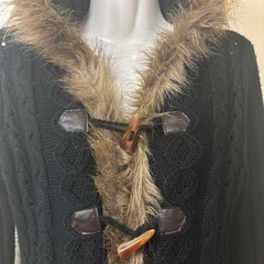 TRALALAファー付きニットの画像