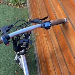 【ジャンク】電動アシスト折りたたみ自転車の画像