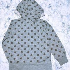 長袖 チャックパーカー(2)(子供服)の画像