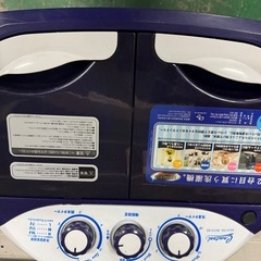 どこでも配置できる二層式洗濯機の画像