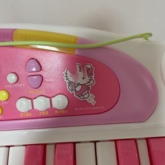 ハローキティ　ピアノ　おもちゃ　楽器の画像