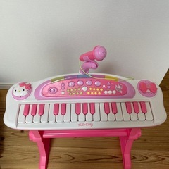 ハローキティ　ピアノ　おもちゃ　楽器の画像