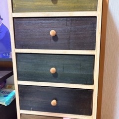 チェスト 収納ケース 5段 幅40×奥行30×高さ82cm の画像