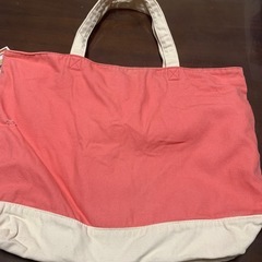 スヌーピー のトートバッグ(可愛いピンク色)の画像