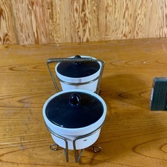 レトロ！アンティーク！セトモノ小物入れ！の画像