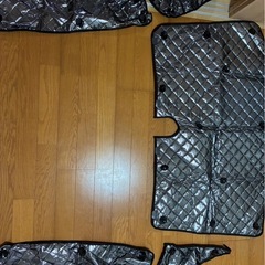 プリウス50系サンシェード　車中泊の画像