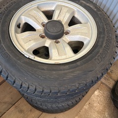 アルミホイール スタッドレス  冬タイヤ  
ジムニー  の画像