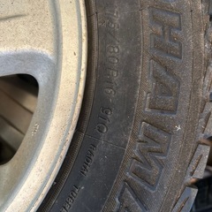 アルミホイール スタッドレス  冬タイヤ  
ジムニー  の画像