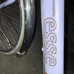 自転車    ラベンダーの画像