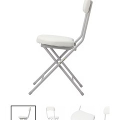 ニトリ　折りたたみチェア の画像