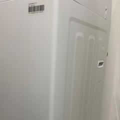 【美品】洗濯機 使用9ヶ月／一人暮らし用6
kg／引き取り限定の画像