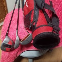 ★NIKE GOLF ★ナイキ ゴルフ ★ジュニア ★ゴルフクラブ ★4点セットの画像