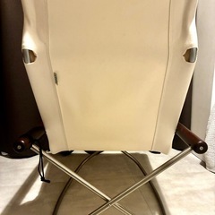 【美品】ニーチェアエックス ロッキング ダークブラウン／ホワイトの画像