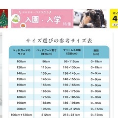 ベッド用　ベビーフェンスの画像