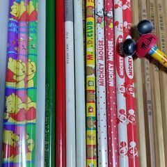 ☆　まとめ売り　えんぴつ50本　未使用品　ミッキーマウス　くまのプーさん　他　☆の画像